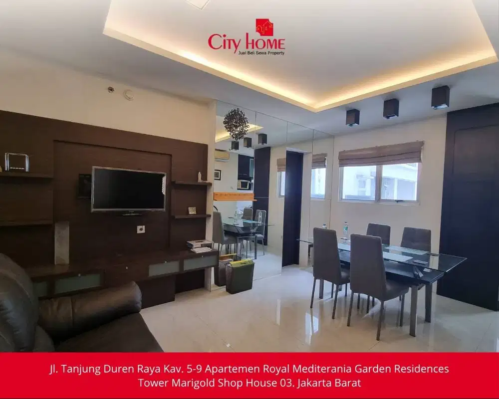 DIJUAL APARTEMEN MEDITERANIA GARDEN RESIDENCE 2 – TANJUNG DUREN