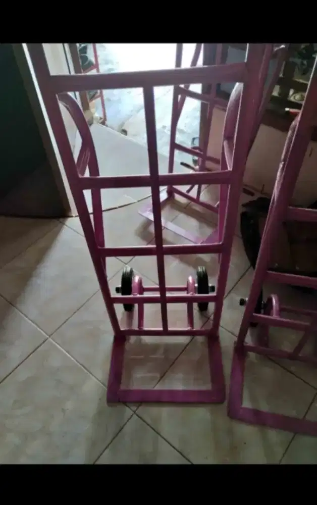 Troli gabah troli pengangkut barang