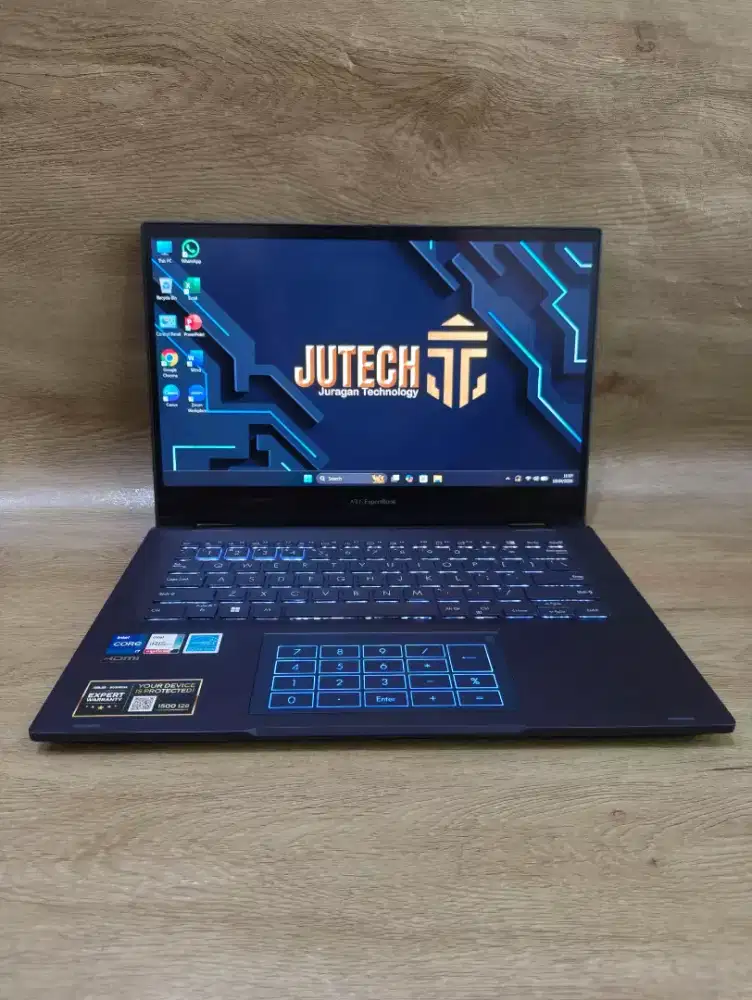 2in-1 Laptop Asus ExpertBook Slim Touchscreen+ Layar Lipat Core i7 Gen
