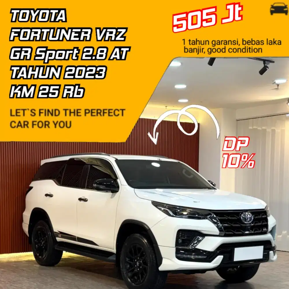 Toyota Fortuner VRZ GR Sport 2.8 AT Tahun 2023
