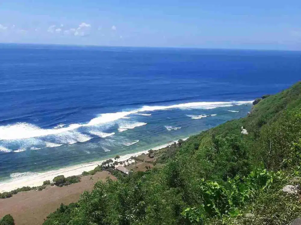 tanah loss pantai nyangyang Uluwatu Kuta selatan bali