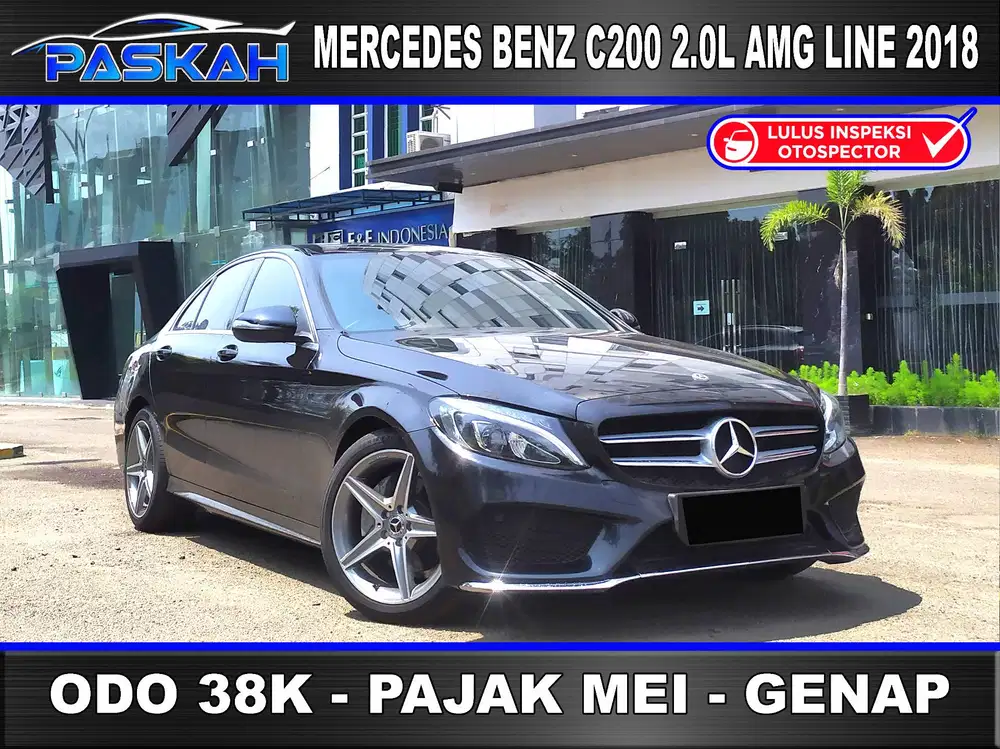 TAX=MEI Bunga=5% Mercedes Benz C 200 AMG 2018 Mercy C200 amg 2018 1