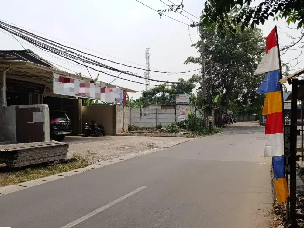 Dijual Tanah Luas 975 m² - 8 Menit dari Exit Toll Jelupang, Tangerang Selatan