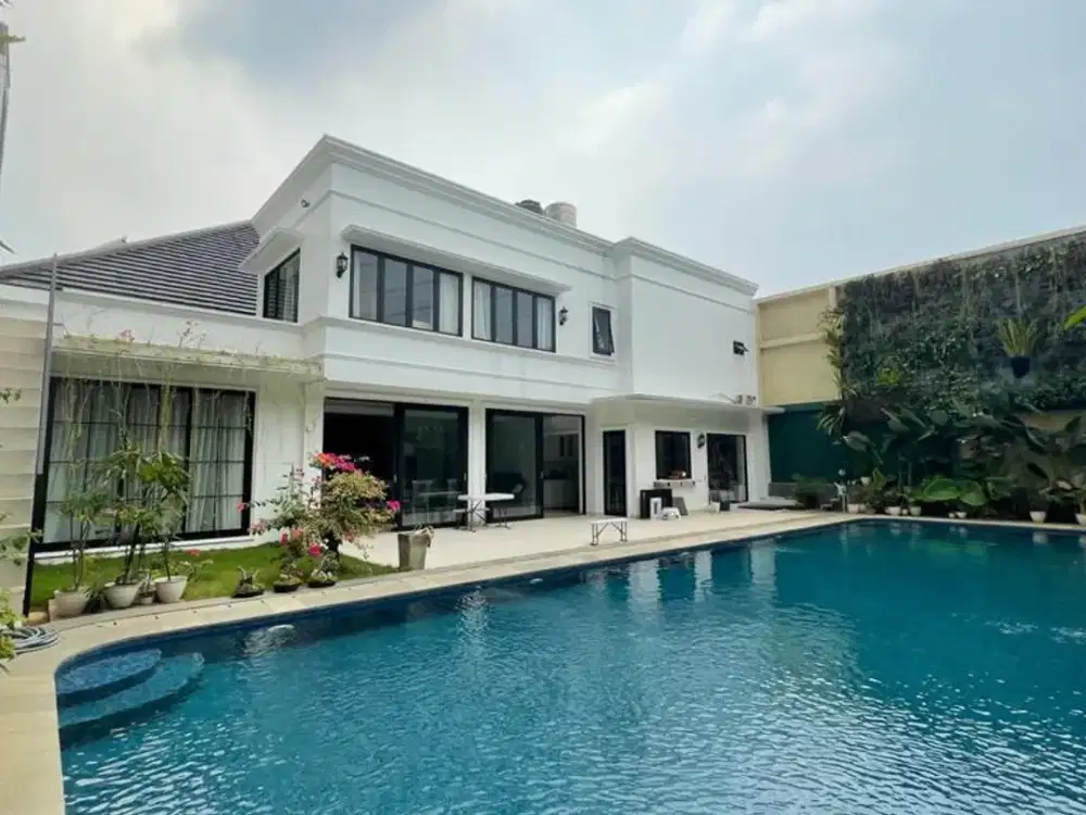 Dijual Rumah Mewah Kemang Utara Dua arah agak mepet Msh dlm tersewa bln akhir July
