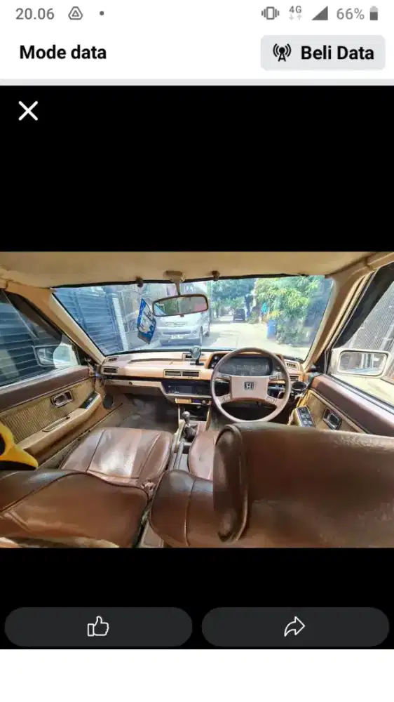 Honda Accord 1985 Bensin