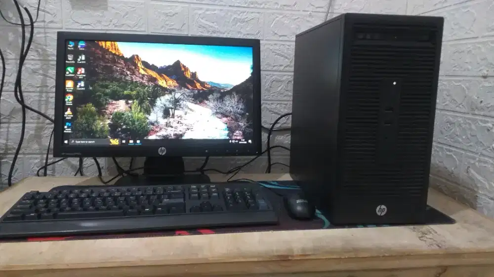 Komputer Lengkap Build up HP WFH Siap Kerja
