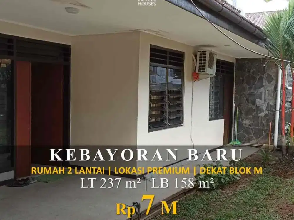 DIJUAL RUMAH SIAP HUNI DI KEBAYORAN BARU