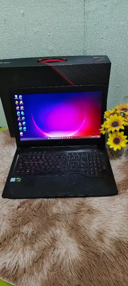 Asus ROG GL503G/Core i7-8750/Ram 8GB/SSD 512GB/HDD 1TB/GTX1050Ti 4GB