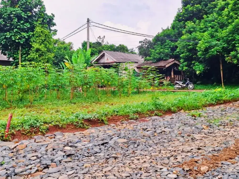 Tanah Dekat Pintu Tol Burangkeng, 1 Jt-an/m2 Terima SHM per Unit