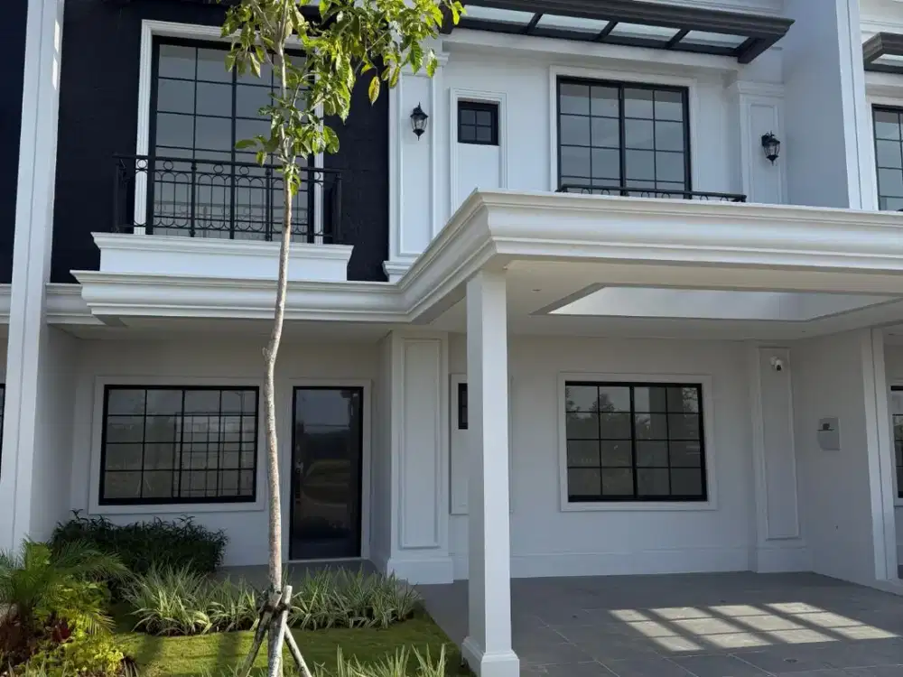 Rumah Villa Pasir Putih Pik 2 10X20 4+1Kt Fasad American Classic