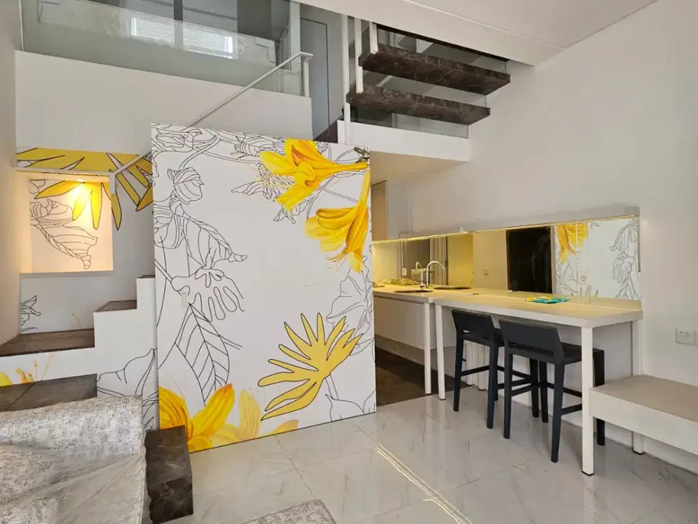 Rumah Full Furnished di BSD Cluster Inspirahaus Tabebuya