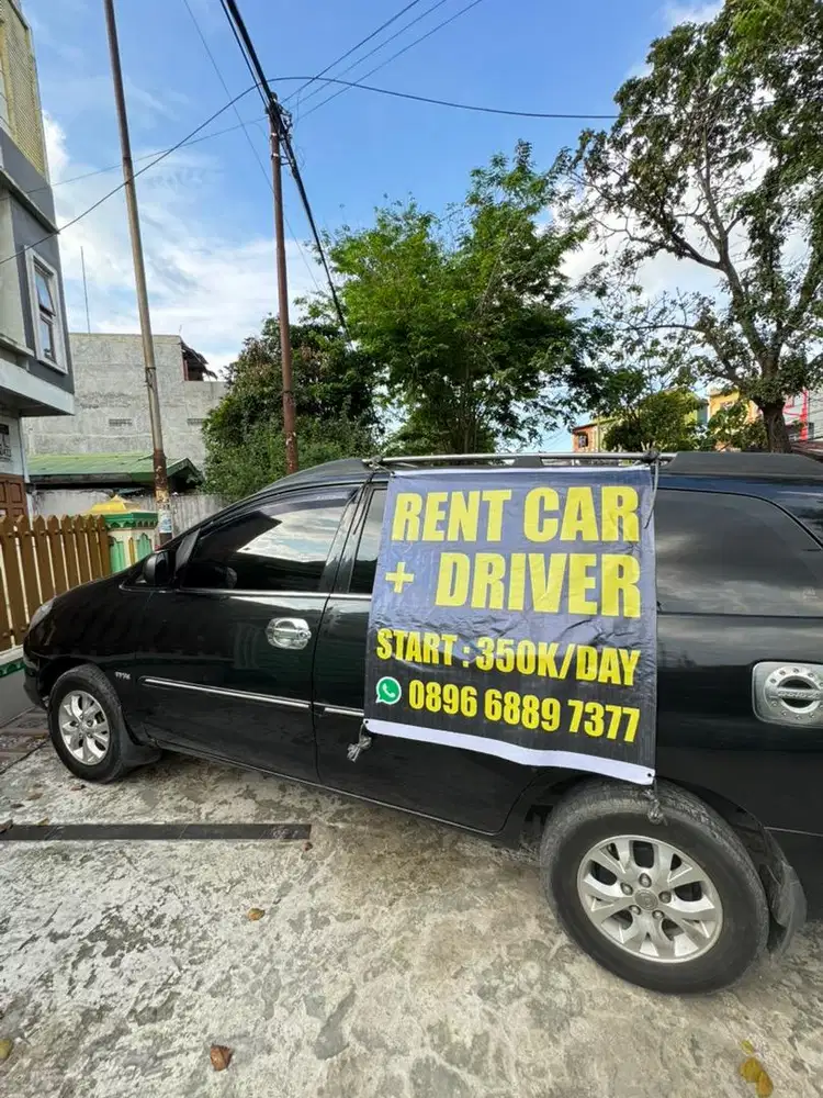 Sewa mobil plus supir