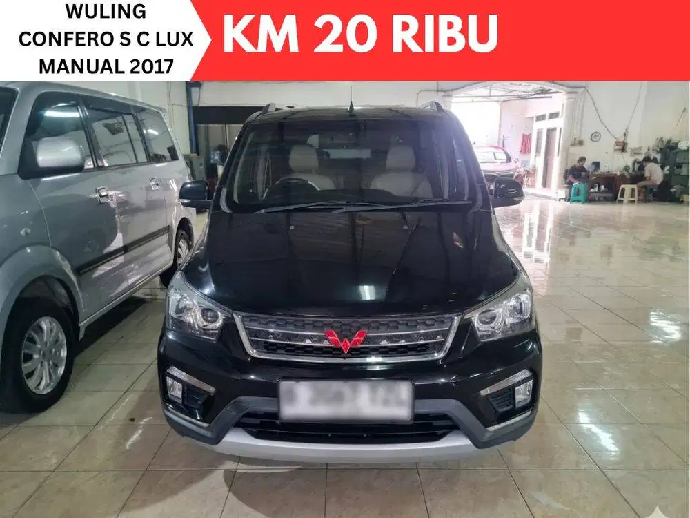 KM 20 RIBU ASLI Wuling Confero S C Lux MANUAL 2017