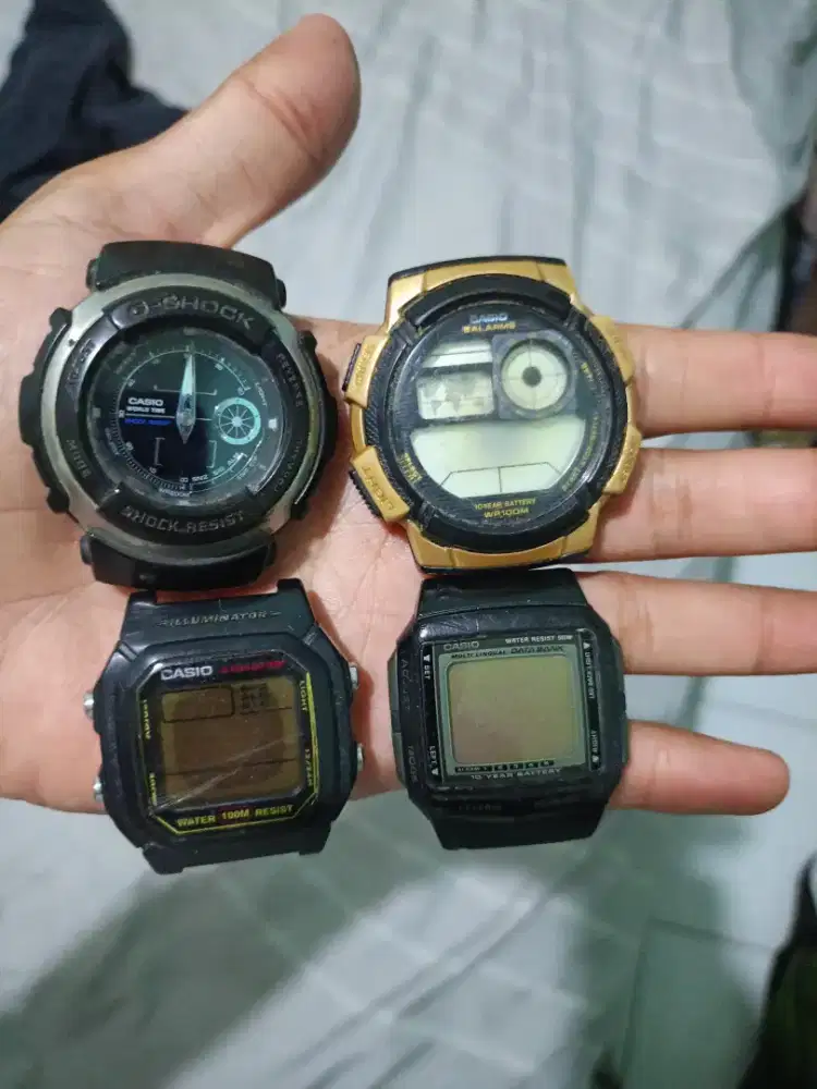 Jam Casio original bahan borongan.