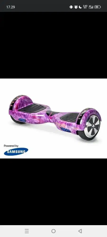 punya Hoverboard persis seperti di foto 
jual aja 600 lok Cipondoh