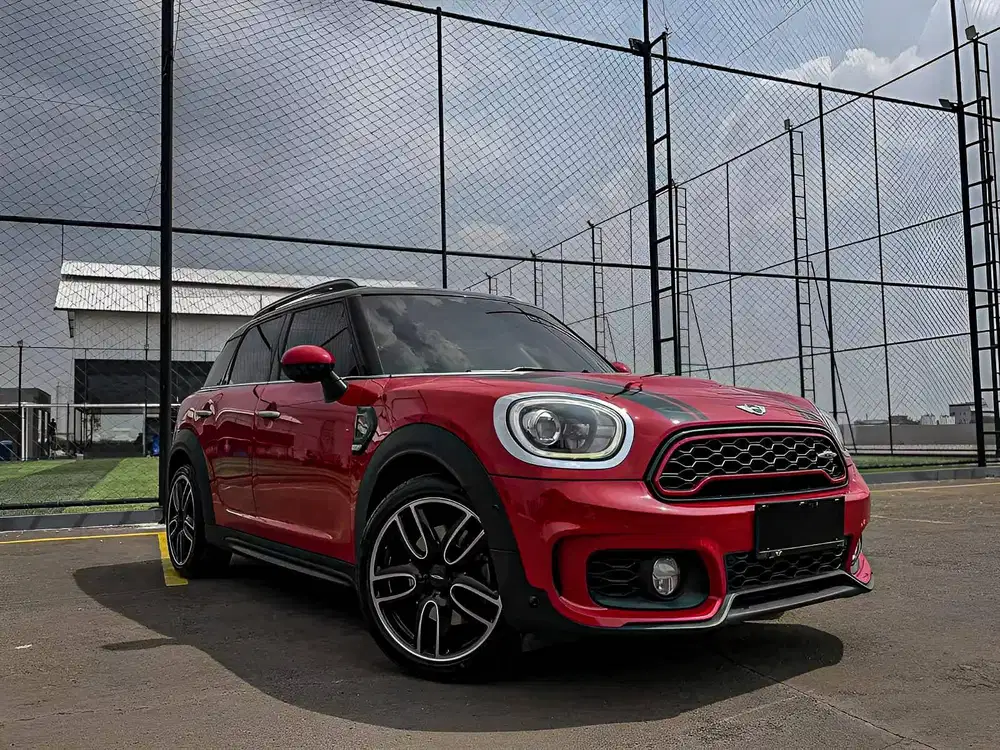 Mini Countryman S 2.0 JCW Package 2018 Red on Black Cooper Merah