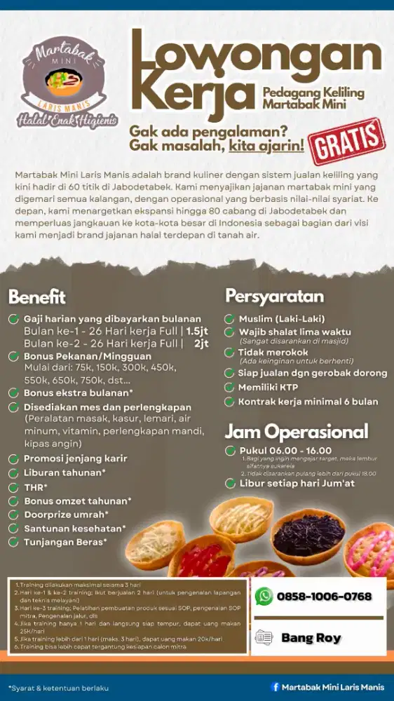 Martabak mini keliling