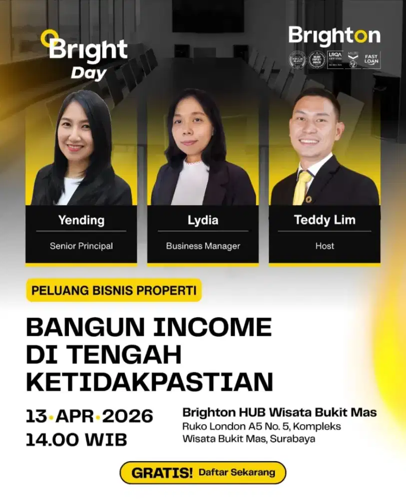 Lowongan Partner Bisnis ( Agen property)