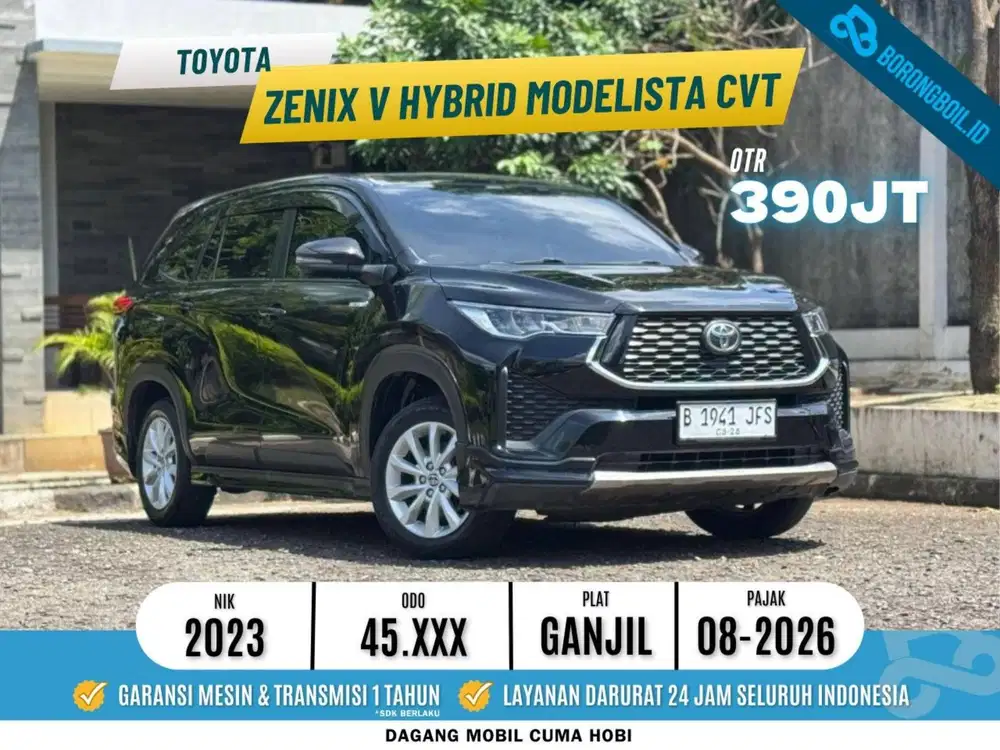 Innova Zenix V Hybrid Modelista 2023 Hitam