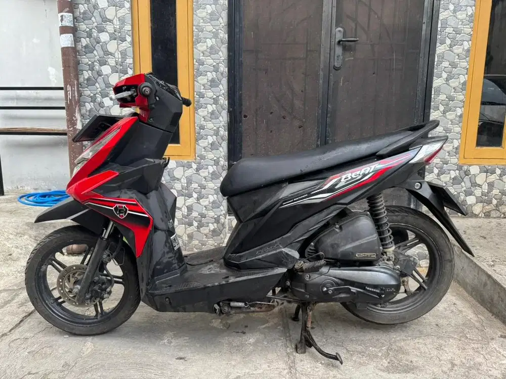 Honda Beat Eco ISS thun 2019 pajak panjang mesin halus jozz siap gas.