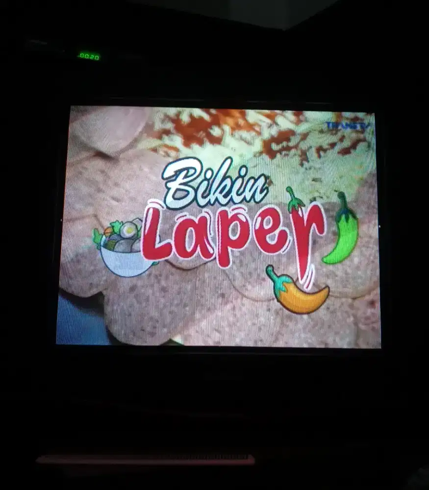 Tv merek SAMSUNG SLIM DNLE dan set box ADVANCE