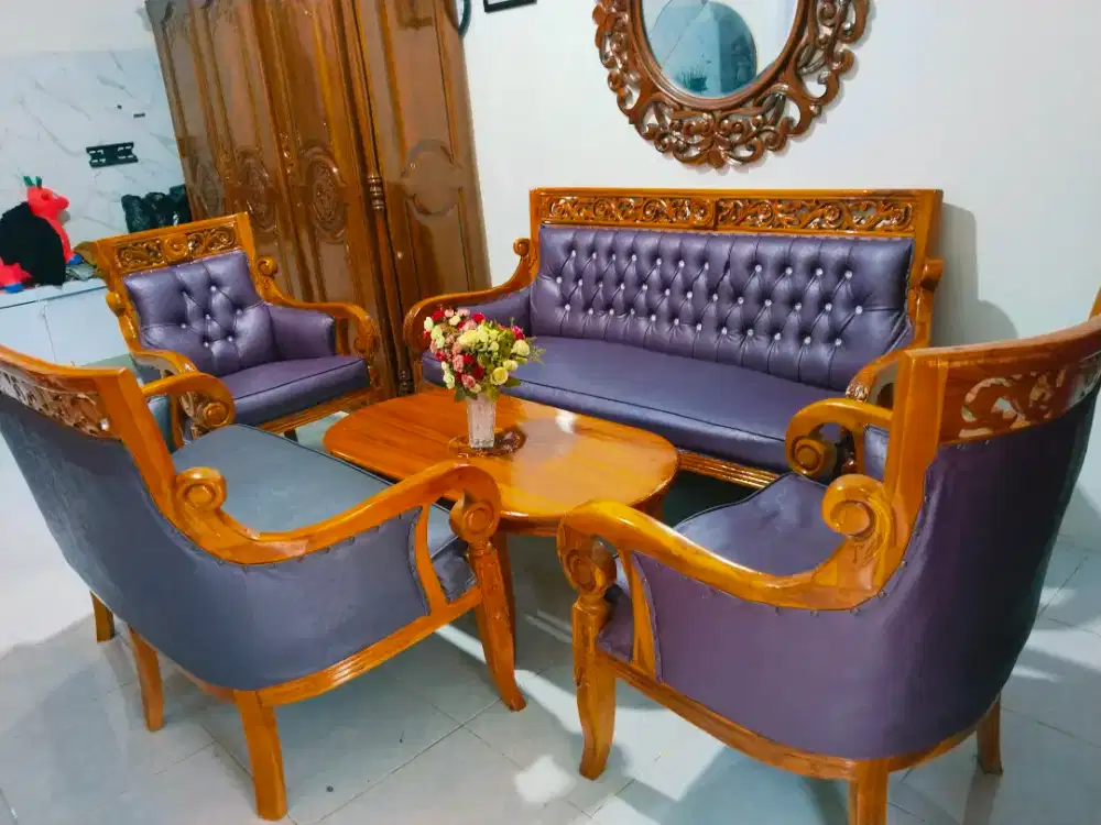 SET KURSI JEPARA JATI JUAL CEPAT