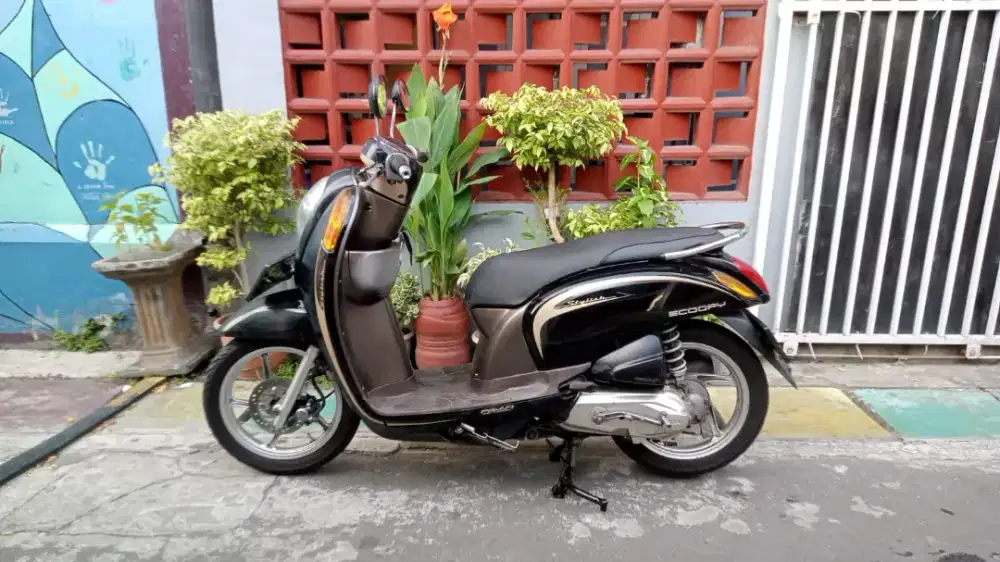 scoopy fi 2013 terawat mesin bagus mulus terawat