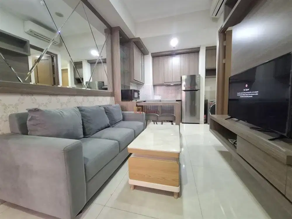 Modern Contemporary Minimalist Design 1BR Condominium Taman Anggrek Residences, Cozy & Rapi, Pool View, Dekat Mall Taman Anggrek & Central Park