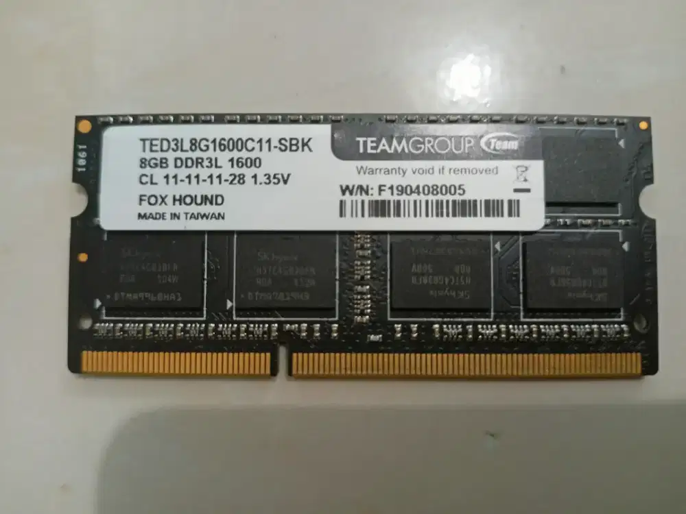 Laptop ram 8gb ddr3
Normal 100%
