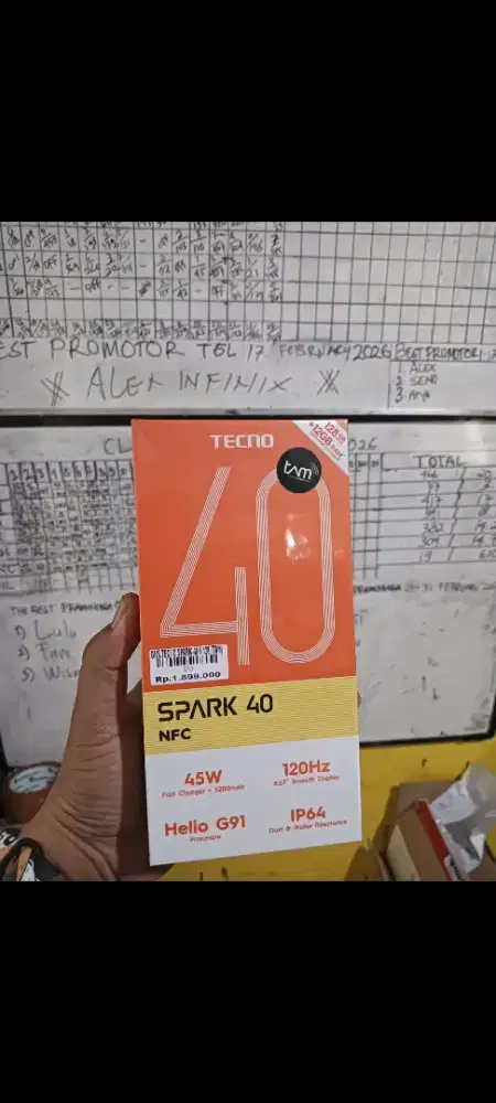 TECNO SPARK 40 6/128 | ATLANTIS DAHSYAT