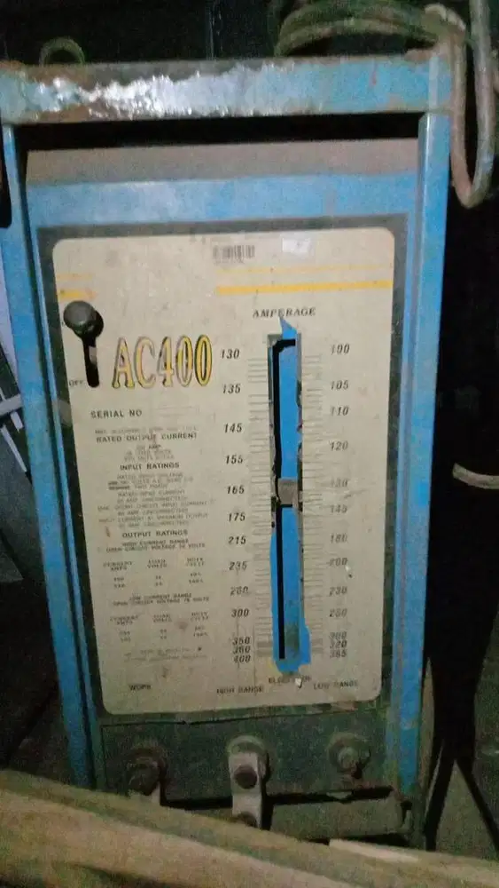 Mesin las trafo ac400