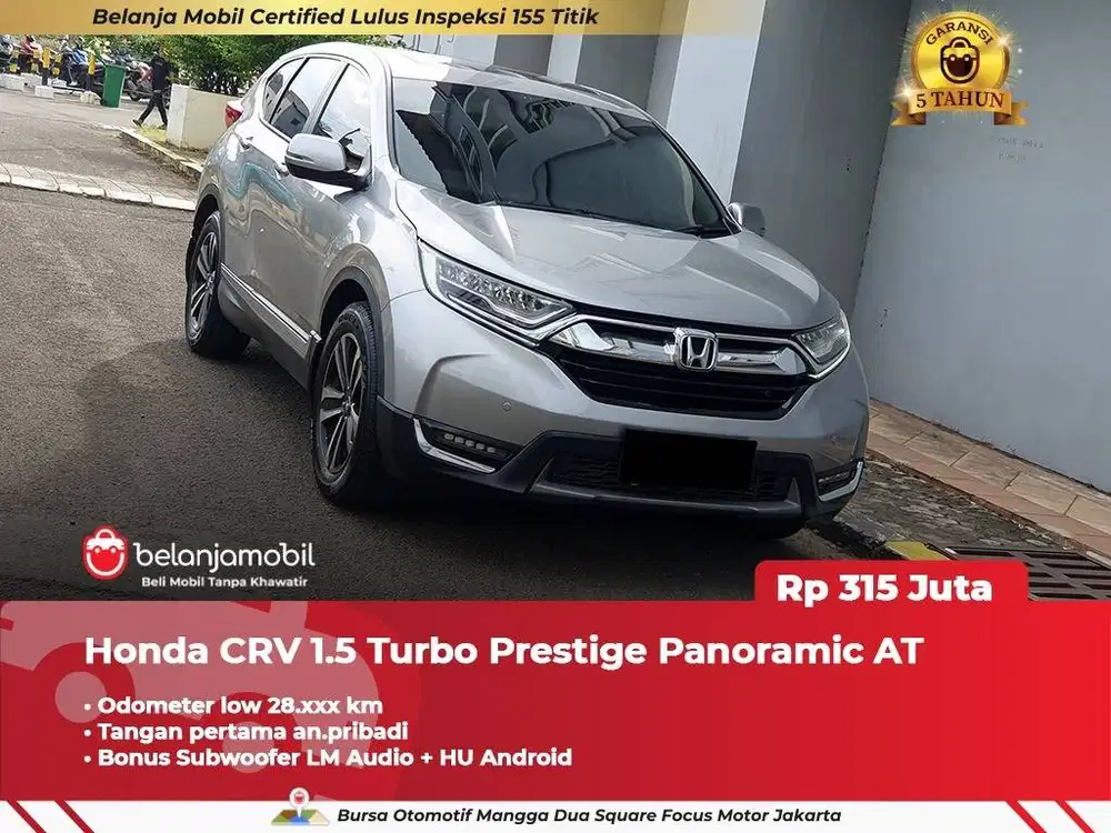 [ LOW KM 28RB ] Honda CRV CR-V CR V 1.5 Turbo Prestige AT 2019/2020