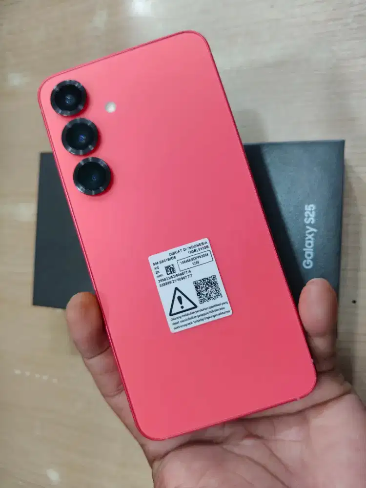 SECOND SAMSUNG S25 8/256GB Garansi Resmi Samsung