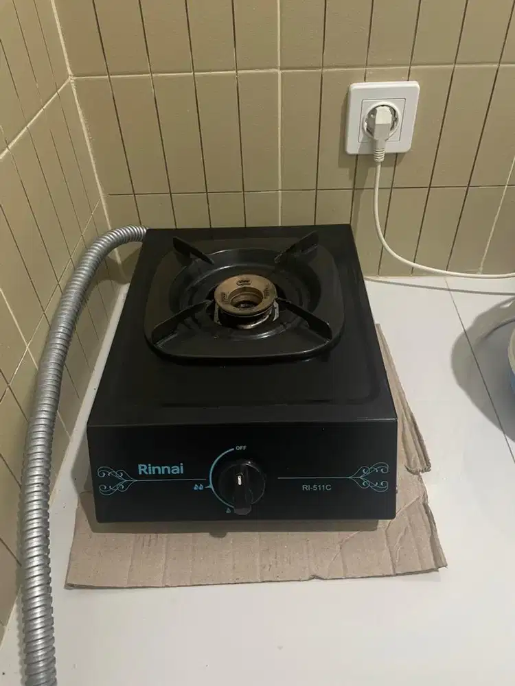 Kompor Rinai 1 Tungku 511C + Regulator Quantum