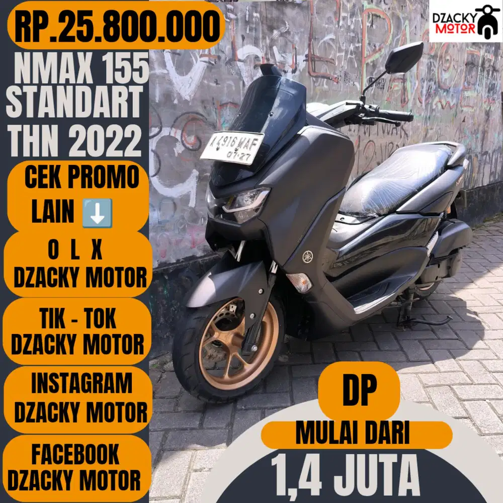 NMAX 155 STD 2022 SECOND LIKE NEW