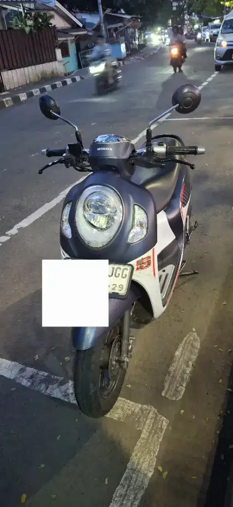 Honda scopy sporty 2024 second. Service rutin.Plat kabupaten tangerang