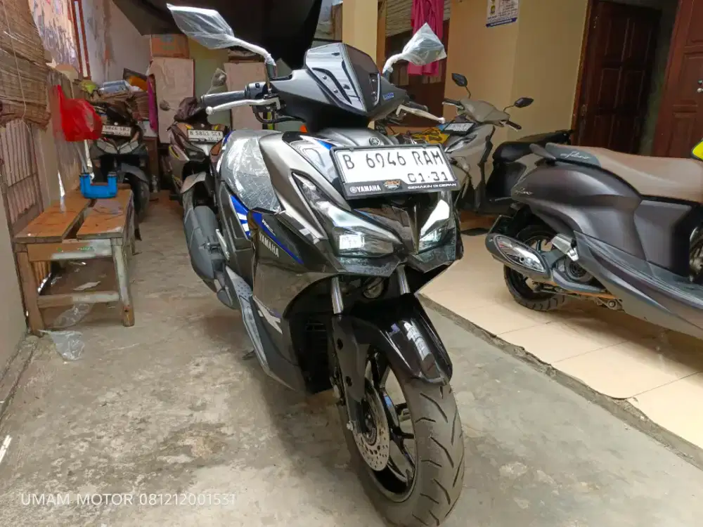 KM 1K YAMAHA AEROX ALPHA 155 VVA 2026 BLN 1 NIK 2025 HRGPAS DI CILEDUG