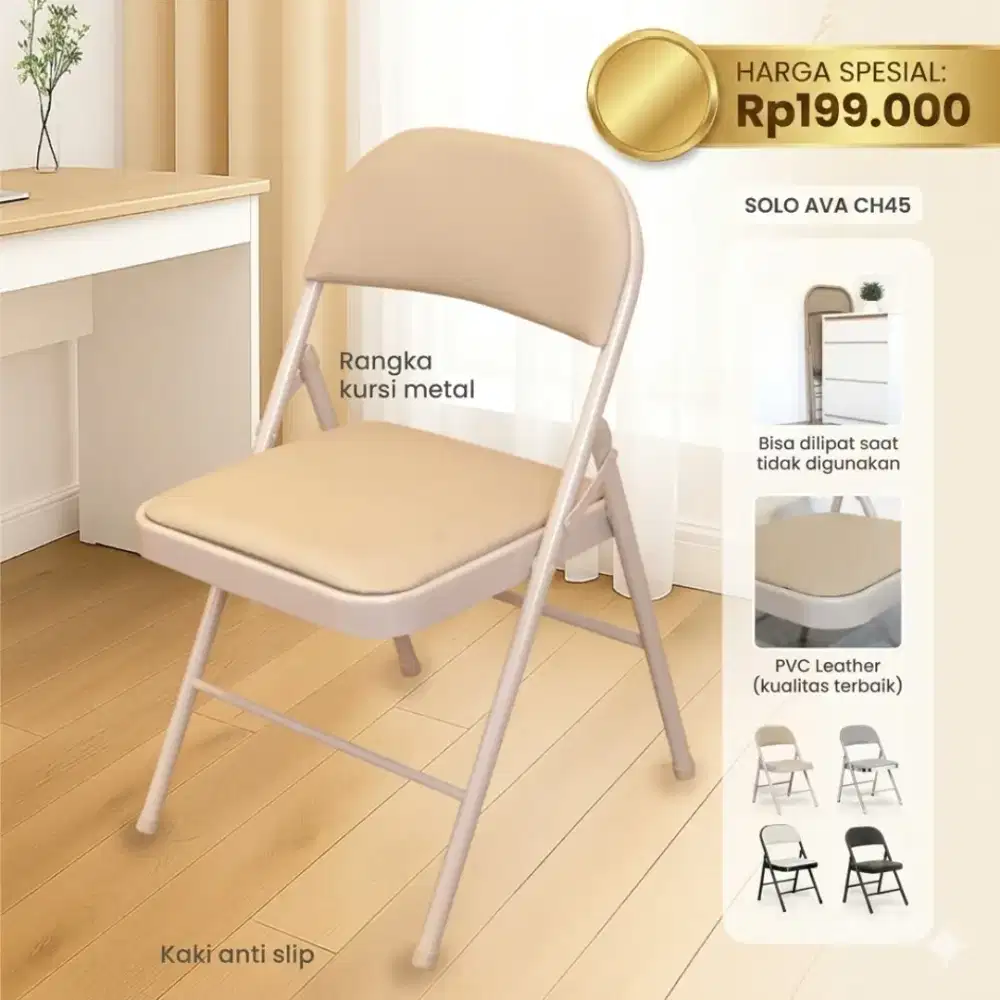 kursi Lipat Besi Murah Area Jogja (dwi)