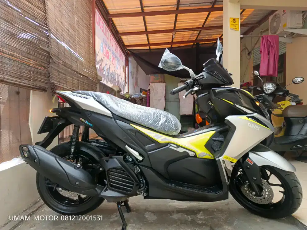 KM 5K YAMAHA AEROX ALPHA 2025 BLN 10 BS TT 2024 DI CILEDUG HRG PAS ORI