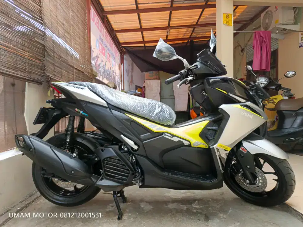 KM 5K YAMAHA AEROX ALPHA 2025 BLN 10 BS TT 2024 DI CILEDUG HRG PAS ORI