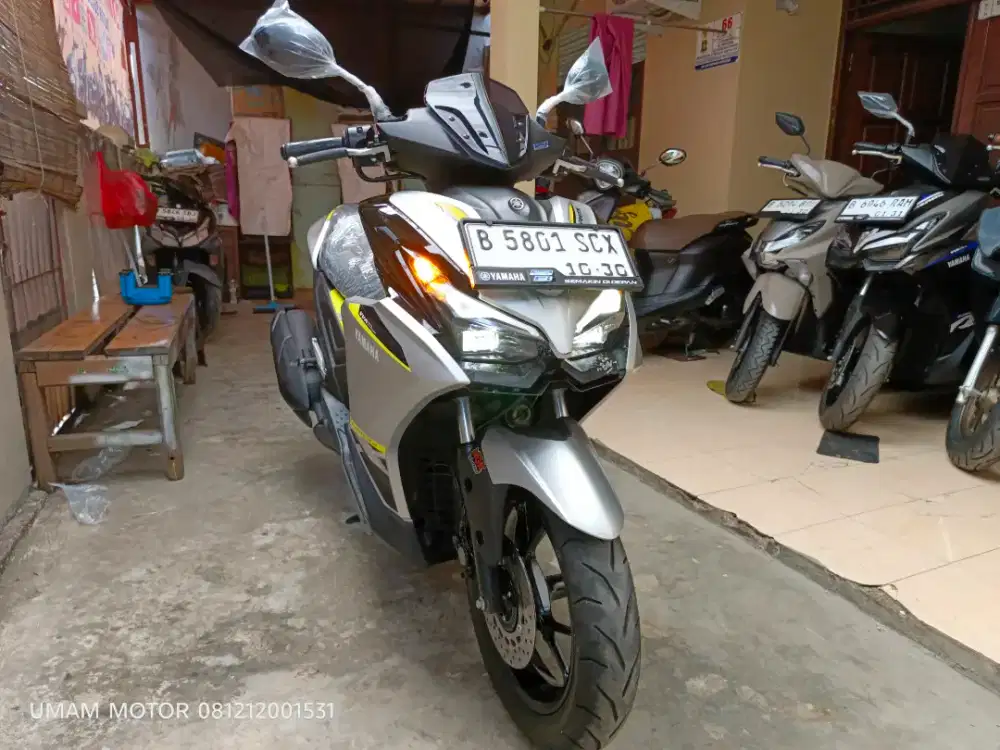 KM 5K YAMAHA AEROX ALPHA 2025 BLN 10 BS TT 2024 DI CILEDUG HRG PAS ORI