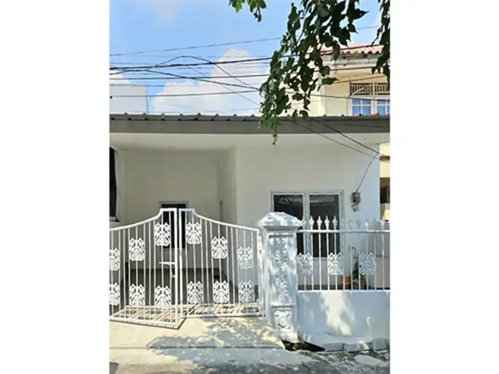 Rumah Sunter Indah sudah renovasi seluruhnya, 100% baru.