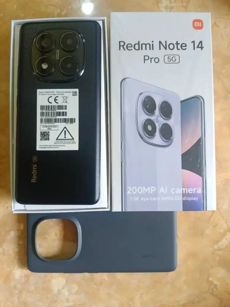 Jual Redmi Note 14 pro 5G ram8/256 mulus like new garansi panjang