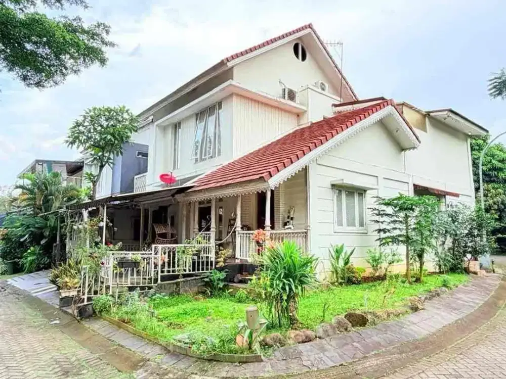 Jual Rumah Hook Siap Huni di Bintaro Jaya Sektor 9 Emerald District, 4+3 KT, SHM, Lokasi Strategis