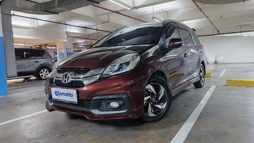 TDP 7,JT, Honda Mobilio 1.5 RS Bensin-AT Merah 2015