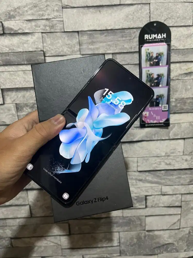 Samsung Galaxy Z Flip 4 5G Ex resmi sein Fullset No minus 8/512 gb