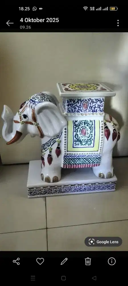 Gajah Thailand mulus