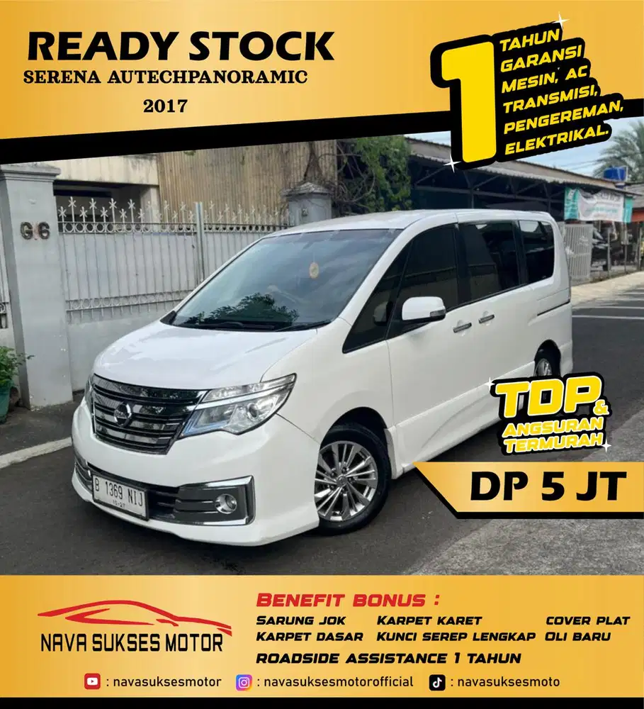 TDP 5 JUTA - SERENA HWS AUTECH 2017