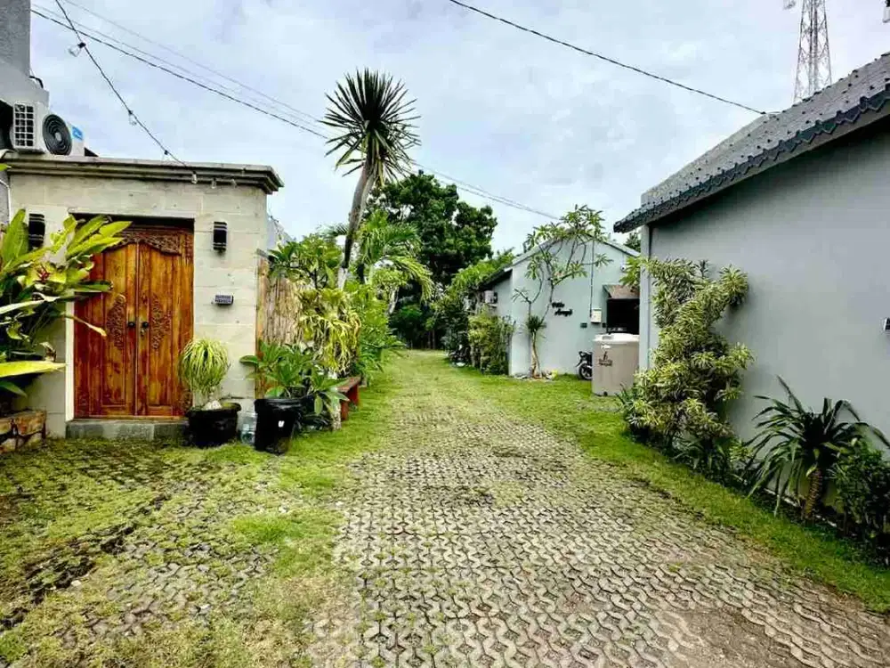 Di jual vila SHM Fully furnished strategis dekat pantai Melasti Jimbaran