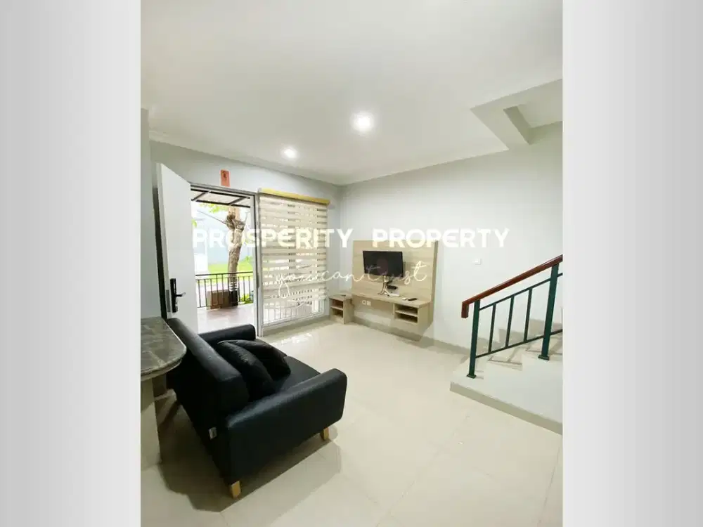 Rumah Furnished Siap Huni di Cluster Malibu Village Gading Serpong